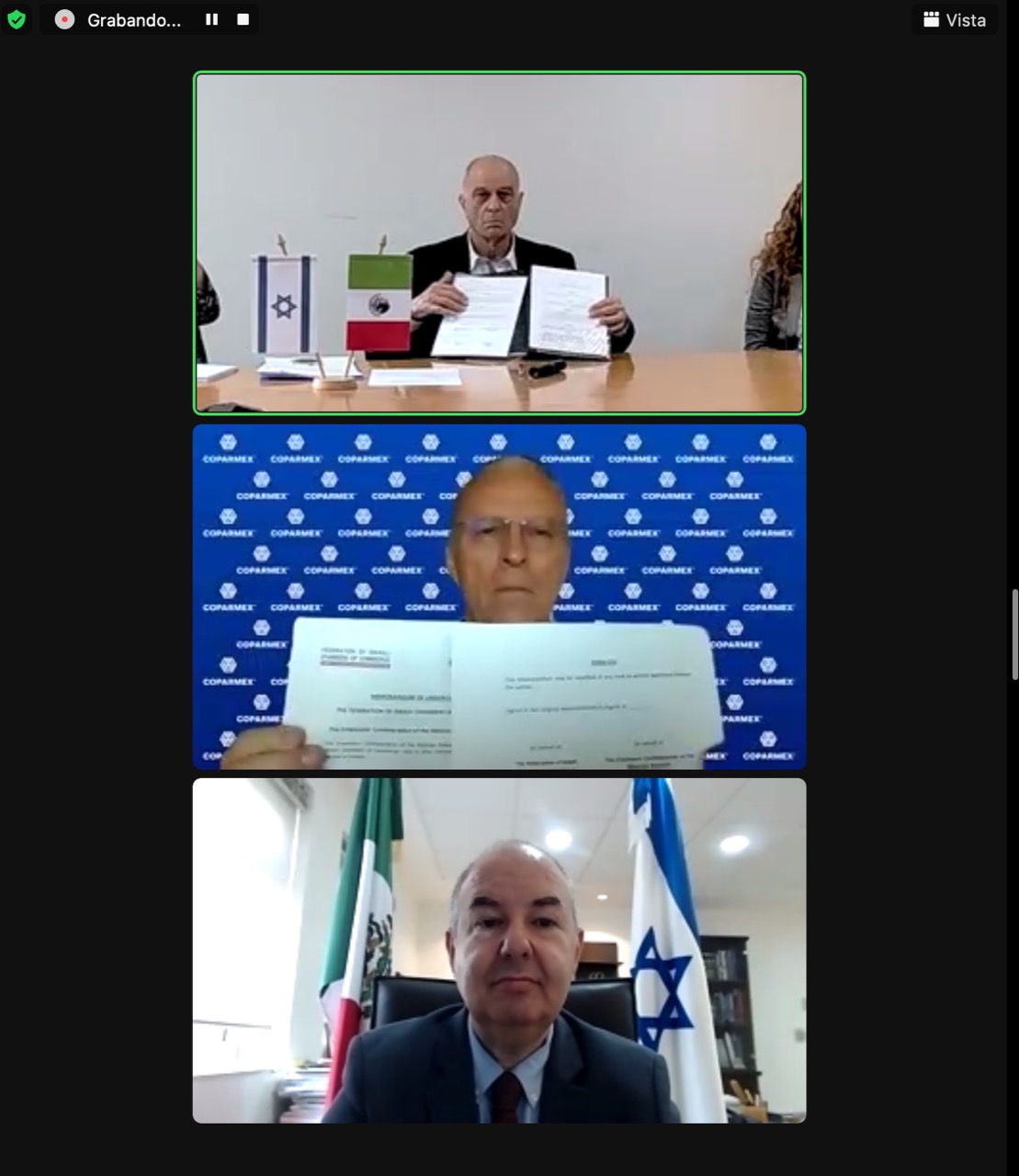 Acuerdo de Entendimiento comercial México e Israel